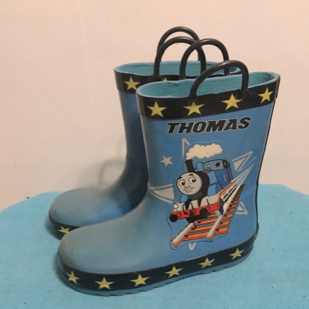 💖Kid’s Thomas the train rain boots